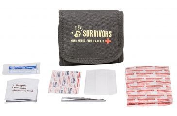 Image of 12 Survivors Mini Medic 60 pc First Aid Kit TS42003B