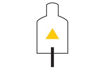 Image of Trijicon TA45 .223 Amber Triangle Reticle