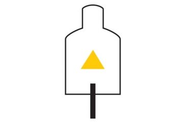 Image of Trijicon TA47 .223 Amber Triangle Reticle