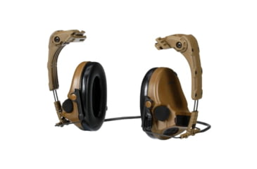 Image of 3M V Hearing Defender Headset w/IHPS Attachment, Coyote Brown, MT20H682HPS-09 CY