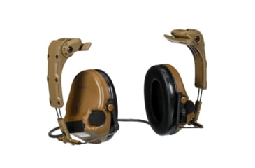 Image of 3M V Hearing Defender Headset w/IHPS Attachment, Coyote Brown, MT20H682HPS-09 CY
