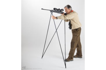Image of 4 Stable Sticks Bush Light Shooting Stick, Black, BUSHLIGHT