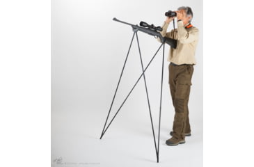 Image of 4 Stable Sticks Bush Light Shooting Stick, Black, BUSHLIGHT