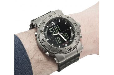 Image of 5.11 Tactical HRT Titanium Watch w/ Rubber Bracelet 59209