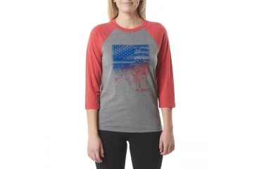 Image of 5.11 Tactical Tropic Thunder Tee, Red - 42107DU-460-2XL