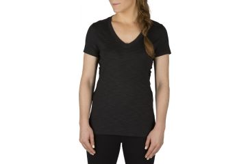 Image of 5.11 Tactical Zig Zag V-Neck, BLACK, S 61306-BLACK-S