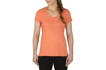 Image of 5.11 Tactical Zig Zag V-Neck, CORAL, M 61306-CORAL-M