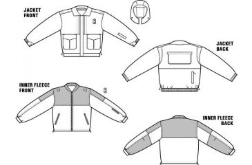 Image of 5.11 Tactical 4-in-1 Patrol Jacket - Men's, Black, Medium, Long, 48027-019-M-L