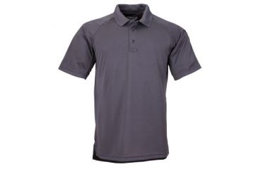Image of 5.11 Tactical Performance Short Sleeve Polo - Men's, Large, Regular, Charcoal, 71049-018-L