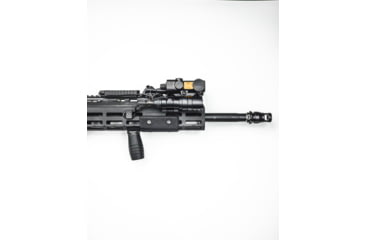 Image of A3 Industries +10 Degree M-LOK Mini Modular Vertical Foregrip - 2in Grooved Grip, Black, VFG-191