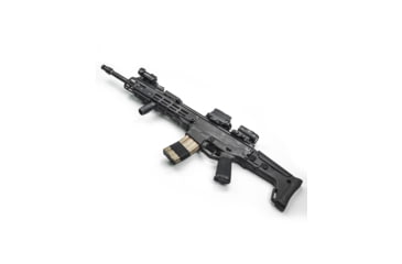 Image of A3 Industries +10 Degree M-LOK Mini Modular Vertical Foregrip - 2in Grooved Grip