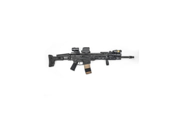 Image of A3 Industries +10 Degree M-LOK Mini Modular Vertical Foregrip - 2in Grooved Grip