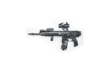 Image of A3 Industries +10 Degree M-LOK Mini Modular Vertical Foregrip - 2in Grooved Grip
