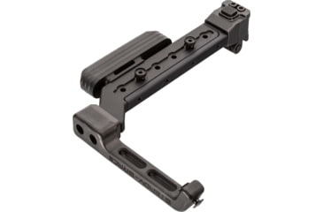 Image of A3 Industries Adjustable Length Modular Folding Brace, Polymer Steady, Offset Extension, Black, 6-1/8in-9-1/2in, ALMB-OFF-PSB