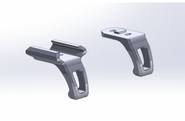 Image of A3 Industries Duo Picatinny Mount Front Hand Stops, 7075 Aluminum, Black, HS-012