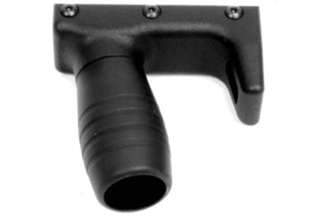 Image of A3 Industries Modular Vertical Foregrips, 100 Degree, Picatinny, w/ Handstop, 2.00In Grooved Aluminum Grip, Polymer Base, Black, VFG-135