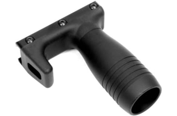 Image of A3 Industries Picatinny Modular Vertical Foregrips w/ Integrated Handstop, 2.75In HK Grooved Aluminum Grip, Polymer Base, Black, VFG-126