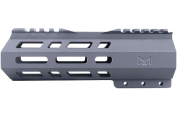 Image of ABC RIFLE COMPANY Custom Hybrid Top Cut D-Front AR-10/DPMS LR-308 M-LOK Handguard, 7in, Sniper Grey, HG10-CM-TCML7D-SG