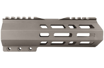 Image of ABC RIFLE COMPANY Custom Hybrid Top Cut D-Front AR-10/DPMS LR-308 M-LOK Handguard, 7in, Tungsten, HG10-CM-TCML7D-TNG