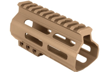 Image of ABC RIFLE COMPANY Custom Slim AR-15 M-LOK Handguard, 4.5in, Flat Dark Earth, HG15-CM-ML4D-FDE