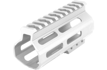 Image of ABC RIFLE COMPANY Custom Slim AR-15 M-LOK Handguard, 4.5in, White, HG15-CM-ML4D-STW