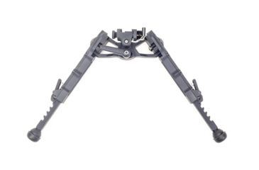 Image of ACCU-TAC WB-4 Wide Body Bipod, Flat Black, WBB-0400