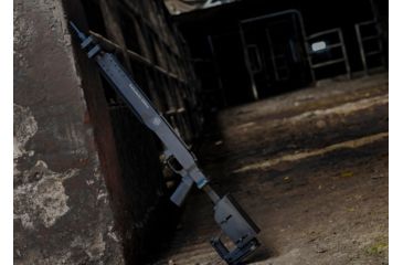 Image of Accuracy Solutions F.A.S.T. Chassis FEM 33 II Savage 5.062 Long Action - Side Bolt Release, Folding Stock, Right Hand Bolt, Sniper Grey, AS-20551