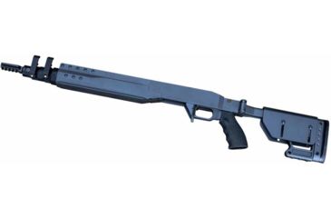 Image of Accuracy Solutions F.A.S.T. Chassis FEM 33 II Savage 5.062 Long Action - Side Bolt Release, Folding Stock, Right Hand Bolt, Sniper Grey, AS-20551