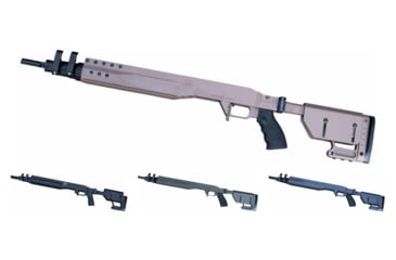 Image of Accuracy Solutions F.A.S.T. Chassis FEM 33 II Savage 4.400 Short Action, FDE/Tan, Graphite Black, OD Green, Sniper Grey