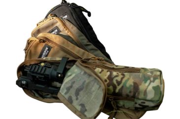 Image of Accuracy Solutions MOLLE Bag for BipodeXt TACs Gen, Gen2 and ARCs, Black, TAC-00668