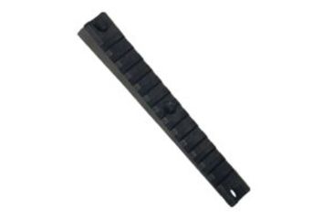 Image of Accuracy Solutions Picatinny Rail Tilted, 13 Slots, Black, Picatinny Rail Tilted