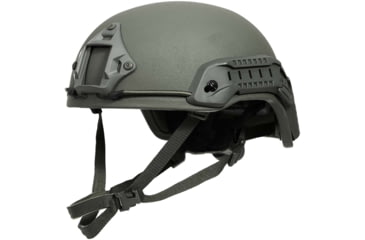 Image of Ace Link Armor High Cut Ballistic Helmet, Green, Large, B-BH-SP-GRN-3-L