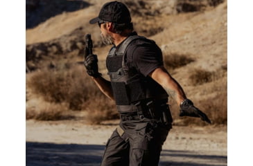 Image of Ace Link Armor Hybrid Vest Flexcore, Black, Large, B-CR-HY-BLK-3-L