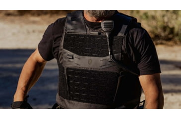 Image of Ace Link Armor Hybrid Vest Flexcore, Black, Large, B-CR-HY-BLK-3-L