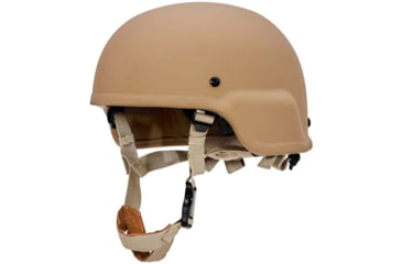 Image of Ace Link Armor Mich Ballistic Helmet, Brown, Medium, B-BH-MCH-CBR-2-M