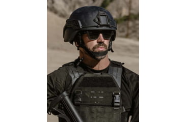 Image of Ace Link Armor Mich Combat Ballistic Helmet, Black, Medium, B-BH-COM-BLK-2-M