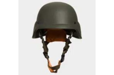 Image of Ace Link Armor Pasgt Ballistic Helmet, Green, Extra Large, B-BH-PSG-GRN-4-XL