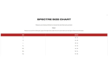 Image of Ace Link Armor Spectre Vest Flexcore, Black, Large, B-CR-SP-BLK-3-L