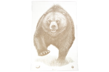 Image of Action Target Alaska State Parks Bear Target, 23x35, 100 Per Box