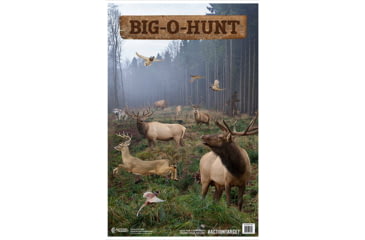 Image of Action Target GS-BIGHUNT-100 Action Big-O-Hunt Hanging Paper 23 X 35 Anima