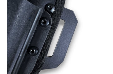 Image of Adaptive Tactical Hoftac Omnicarry Multi-Fit OWB Holster, Right Hand, Black, Compact, HT-01002-R