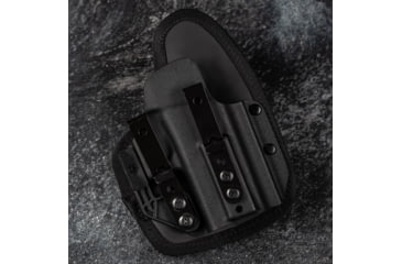Image of Hoftac Adaptive Tactical Omnicarry Multi-Fit IWB Holster, Right Handed, Black, Compact, HT-01001-R