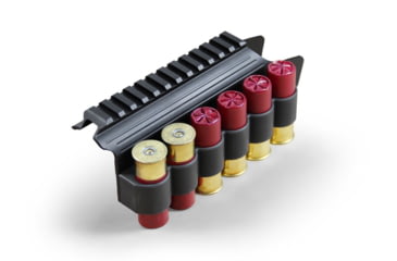 Image of Adaptive Tactical Saddle Mount Shell Carrier - Mossberg 500/590/930, 12Ga, Black, AT-06100-M
