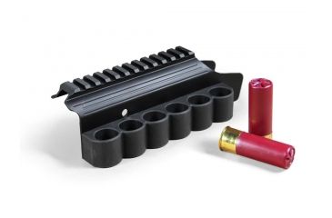 Image of Adaptive Tactical Saddle Mount Shell Carrier - Mossberg 500/590/930, 12Ga, Black, AT-06100-M