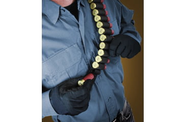 Image of Adaptive Tactical Shotgun Bandolier, 45 Rounds, Black, AT-06401