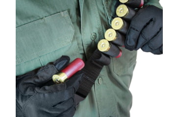 Image of Adaptive Tactical Shotgun Bandolier, 45 Rounds, Black, AT-06401