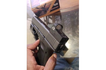 Image of ADE Advanced Optics RD3-006A Mini Reflex Micro Green Dot Sight, 3 MOA, Black, RD3-006A