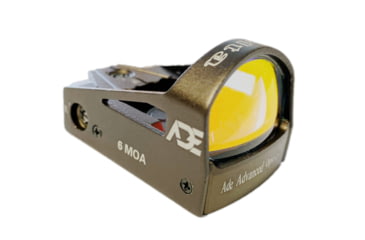 Image of ADE Advanced Optics RD3-012 Delta Mini Reflex Red Dot Micro Sight, Dot Reticle, FDE, RD3-012S