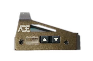 Image of ADE Advanced Optics RD3-012 Delta Mini Reflex Red Dot Micro Sight, Dot Reticle, FDE, RD3-012S