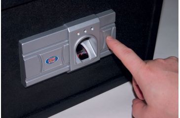 Image of Secure Vault Fingerprint Safe Closeup